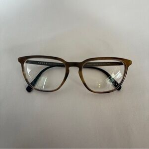 Vintage PRADA Eyeglass Frames Eyeglasses Striped Brown/Tortoiseshell Authentic